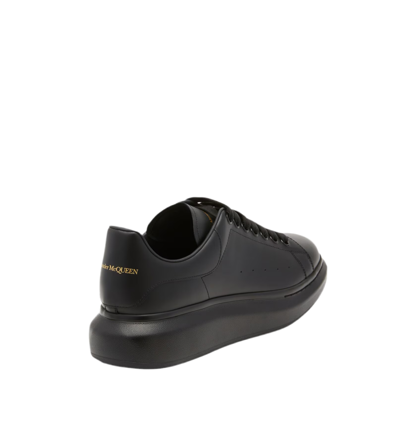 Alexander McQueen Black Leather