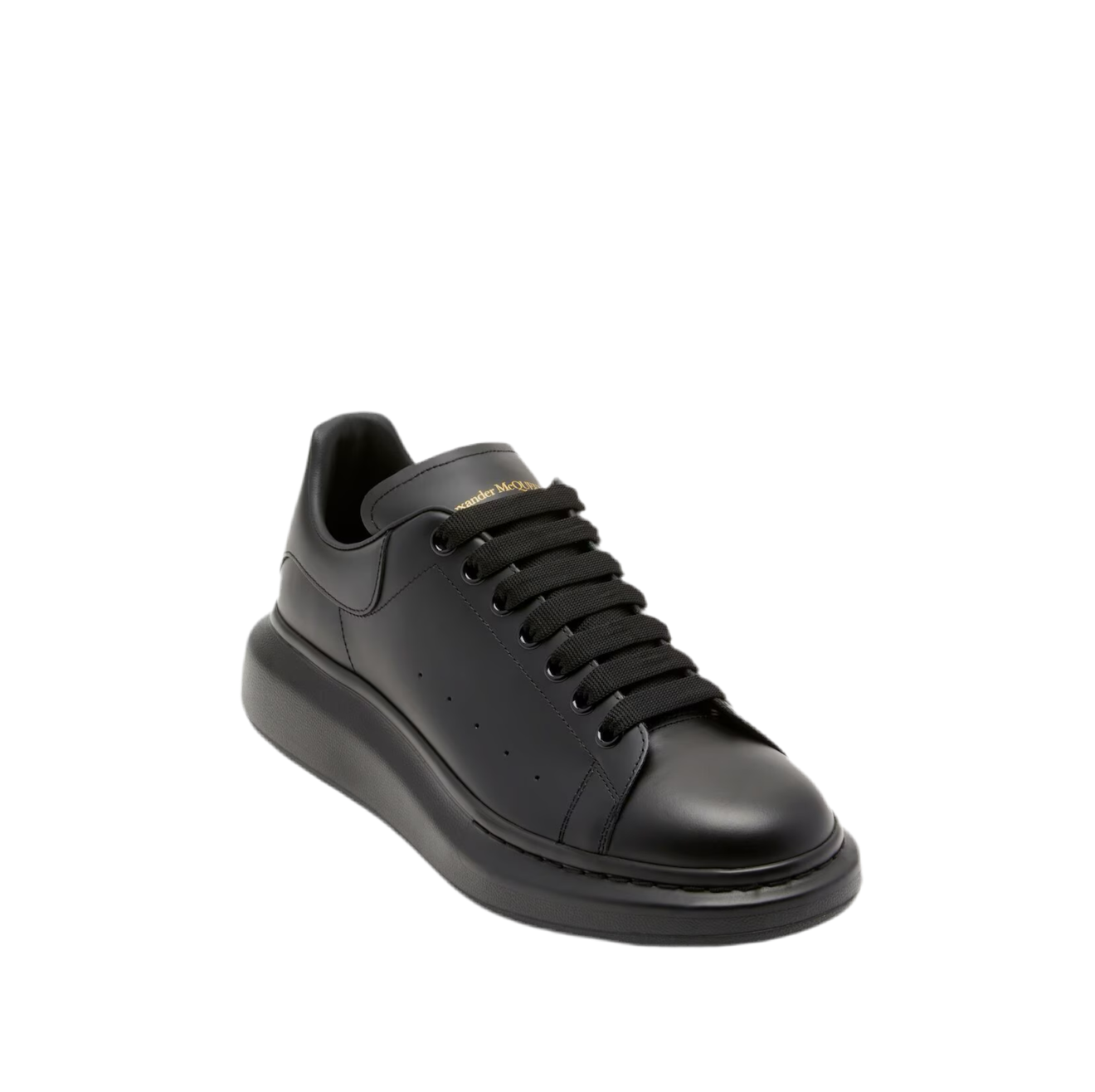 Alexander McQueen Black Leather