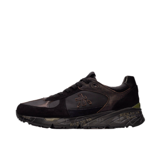 Premiata 'Mick 7712 Black-Gold'