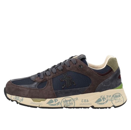 Premiata 'Mick 7712 Brown-Blue'