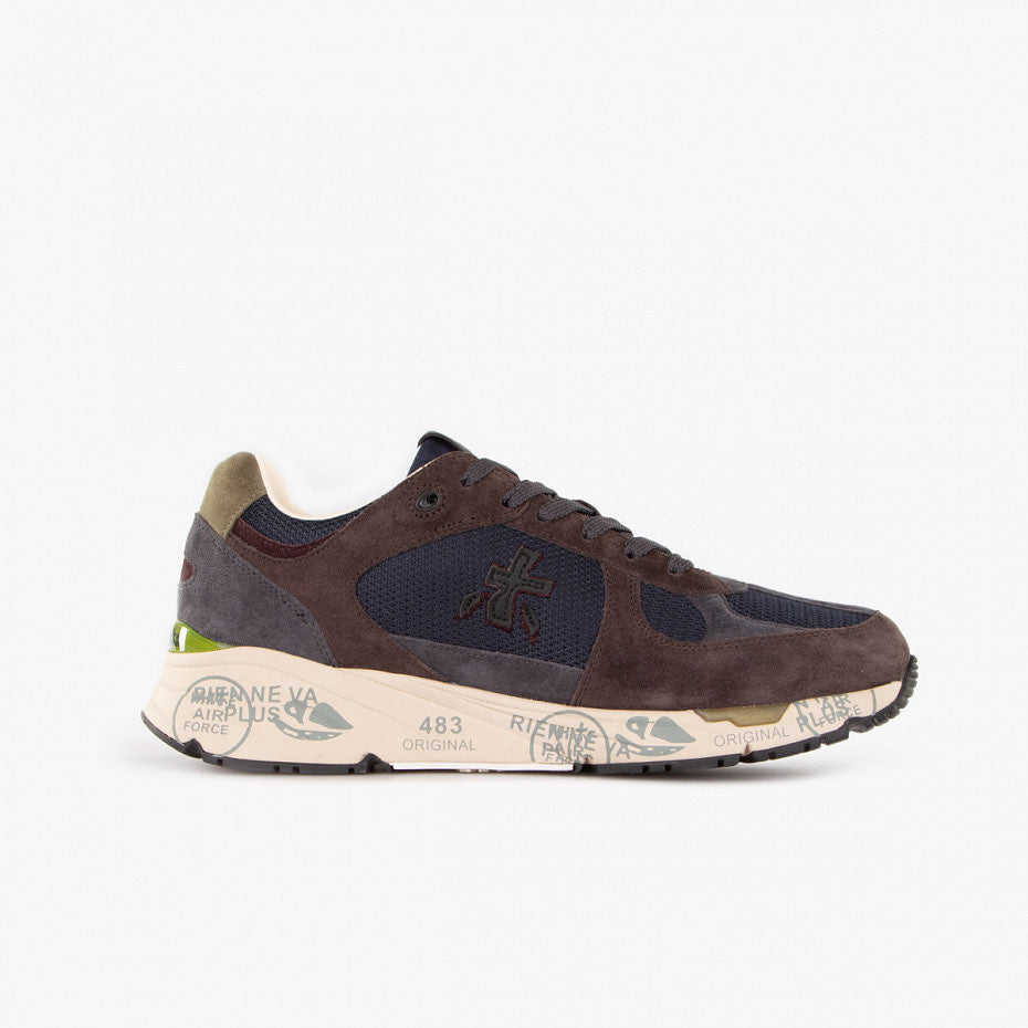 Premiata 'Mick 7712 Brown-Blue'