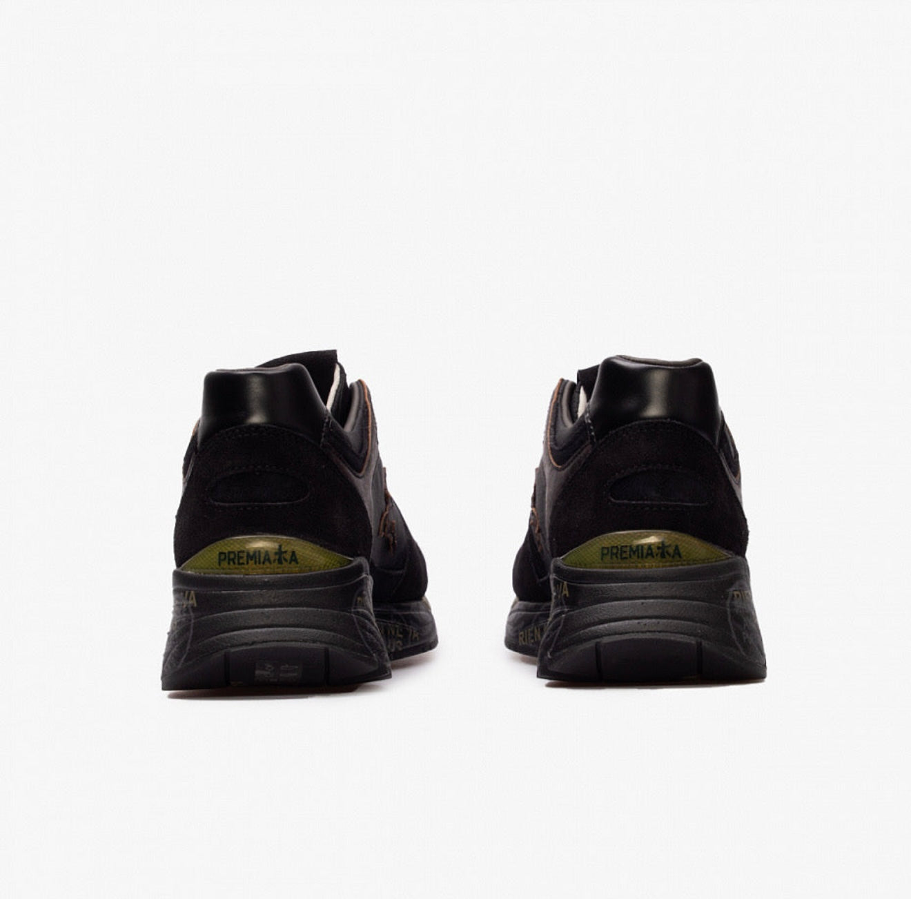 Premiata 'Mick 7712 Black-Gold'