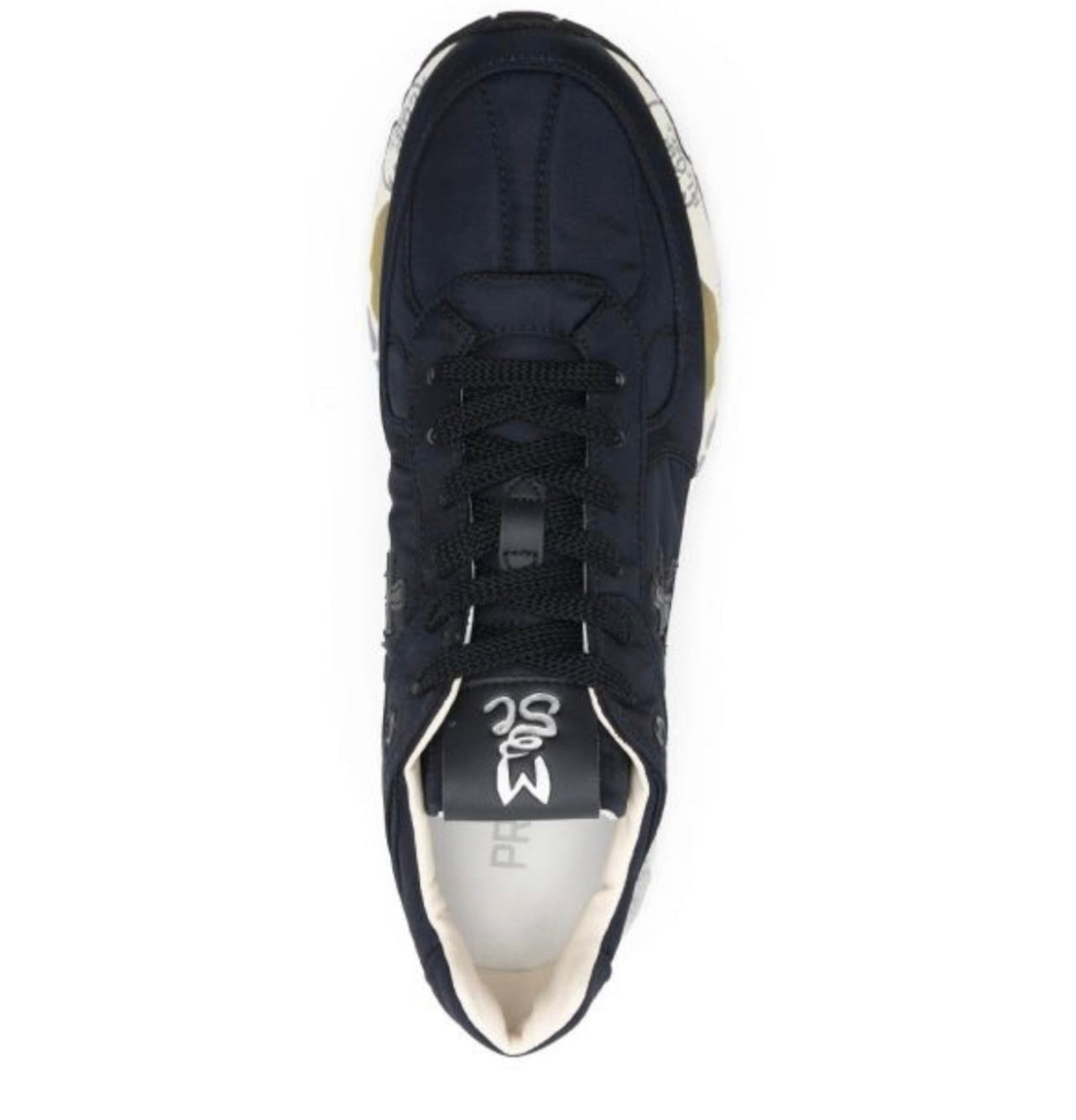 Premiata 'Mick 7712 Black-Blue'