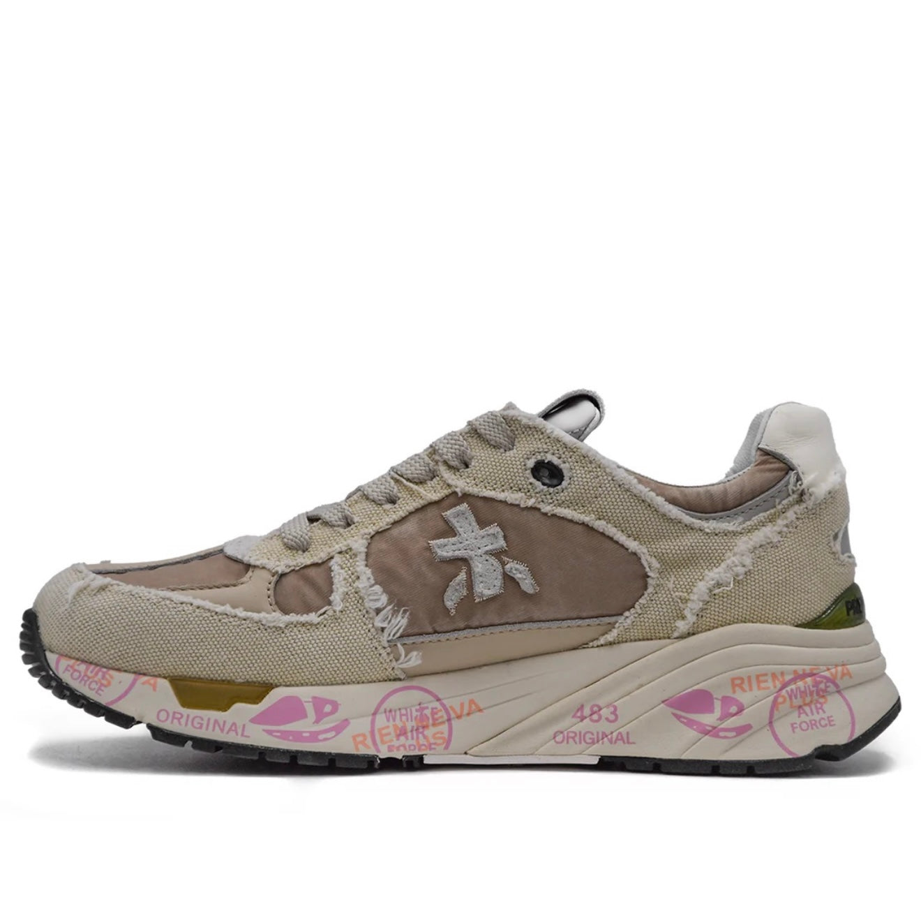Premiata 'Mick 7712 Brown Pink'