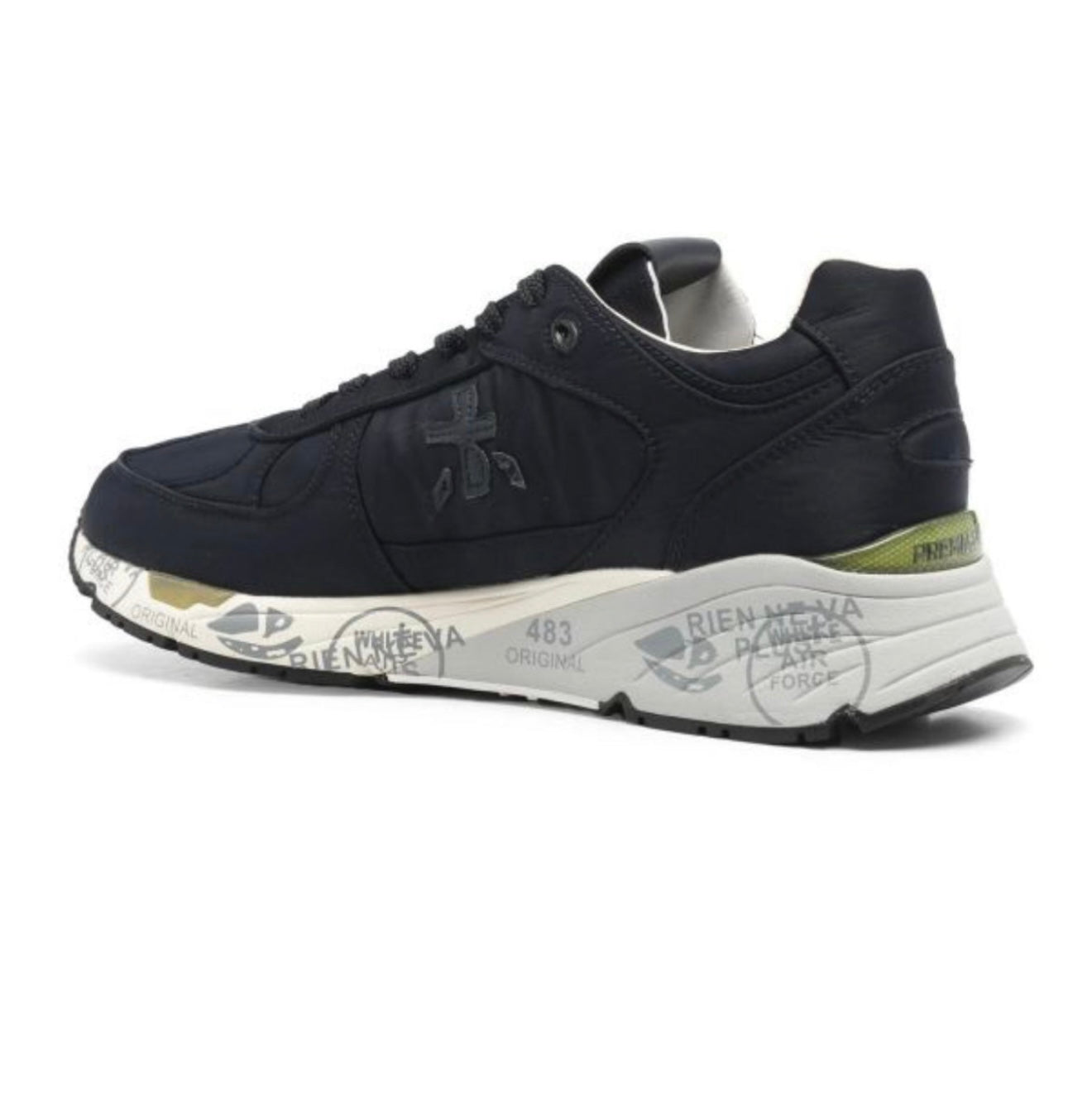 Premiata 'Mick 7712 Black-Blue'