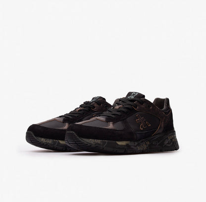 Premiata 'Mick 7712 Black-Gold'