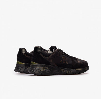Premiata 'Mick 7712 Black-Gold'